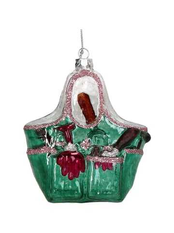 Kersten Ozdoba choinkowa "Gardening Bag" ze wzorem - wys. 11 cm