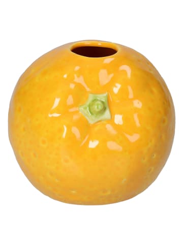 Kersten Vaas "Orange" oranje - (H)9,7 x Ø 11,3 cm