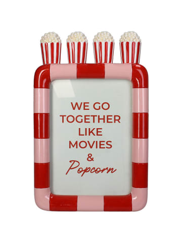 Kersten Bilderrahmen ''Popcorn'' in Rosa/ Rot - (L)18 x (B)13 cm