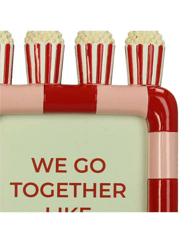 Kersten Bilderrahmen ''Popcorn'' in Rosa/ Rot - (L)18 x (B)13 cm