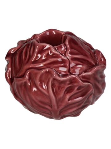 Kersten Kaarshouder rood - (H)7 x Ø 9 cm