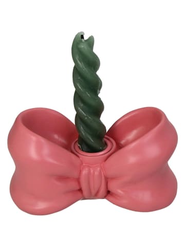 Kersten Kaarshouder "Bow" roze - (B)13,5 x (H)7 x (D)7 cm