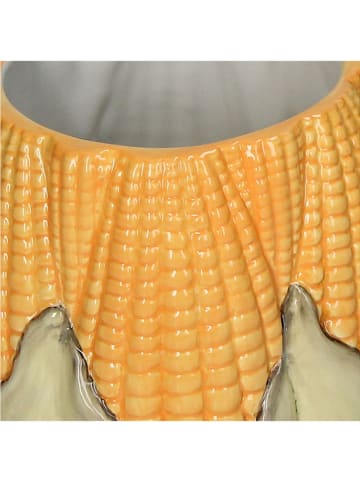 Kersten Bloempot "Corn" geel - (H)13 x Ø 16,5 cm