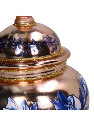 Kersten Ozdoba choinkowa "Chinese Vase" w kolorze jasnoróżowym - wys. 13 cm