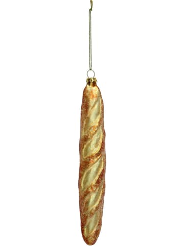 Kersten Ozdoba choinkowa "Baguette" w kolorze złoto-jasnobrązowym - szer. 21 cm