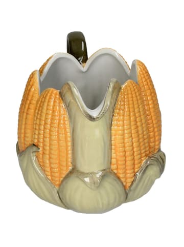Kersten Vaas "Corn" geel - (B)11 x (H)22 x (D)16 cm