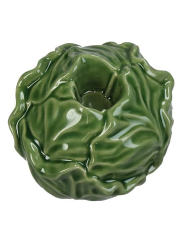 Kersten Kerzenständer in Grün - (H)7 x Ø 9 cm