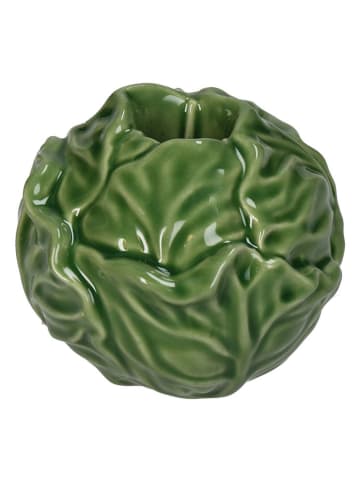 Kersten Kerzenständer in Grün - (H)7 x Ø 9 cm