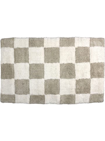 Kersten Badematte in Grau/ Creme - (L)50 x (B)80 cm