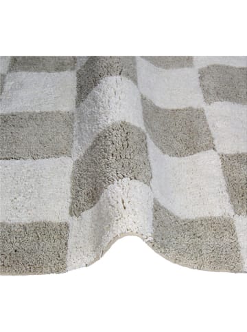 Kersten Badmat grijs/crème - (L)50 x (B)80 cm