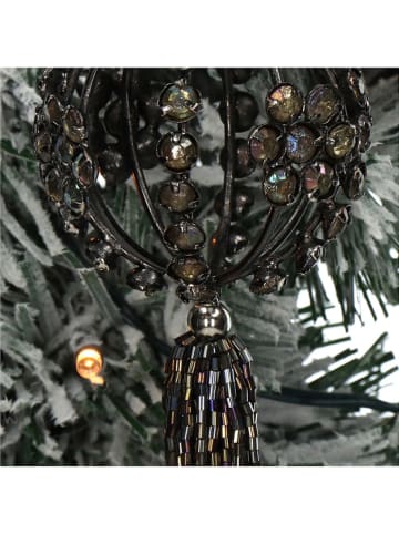 Kersten 4er-Set: Dekoanhänger in Schwarz - (H)23 x Ø 6 cm