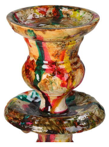 Kersten Kerzenständer in Bunt - (H)33 x Ø 12 cm