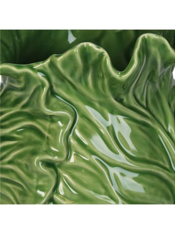 Kersten Vaas "Cabbage" groen - (B)16,6 x (H)19,8 x (D)16,1 cm