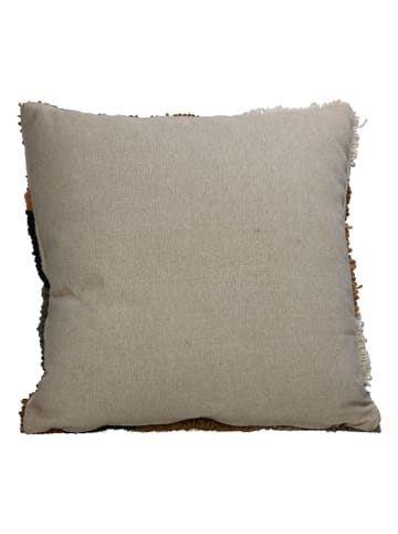 Kersten Kissen in Braun/ Creme - (L)45 x (B)45 cm