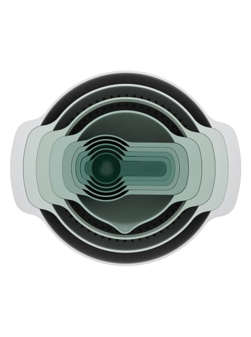 JosephJoseph 9tlg. Backzubehör-Set "Nest" in Grau/ Grün