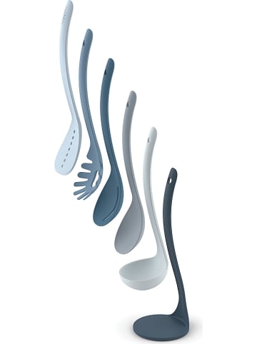 JosephJoseph 6-częściowy zestaw "Nest" w kolorze błękitno-szarym