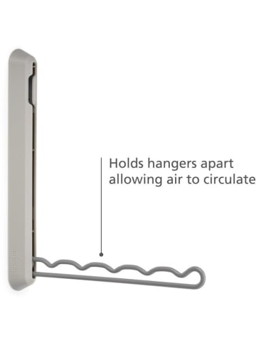 JosephJoseph Kleiderstange ''Orderly'' in Beige - (L)25,7 cm