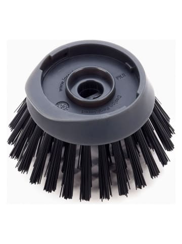 JosephJoseph 2-delige set: reserveborstelkoppen ''SinkTech'' zwart - Ø 7 cm