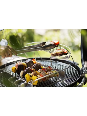 Rösle 7-delige set: roestvrijstalen houder met grillspiesen