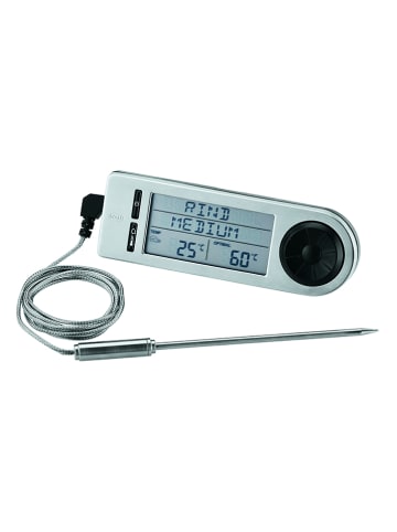 Rösle Digitale keukenthermometer zilverkleurig - (L)12 x (B)9 cm