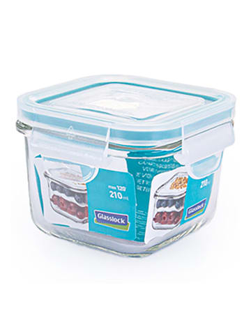 Glasslock Magnetrondoos lichtblauw - 210 ml