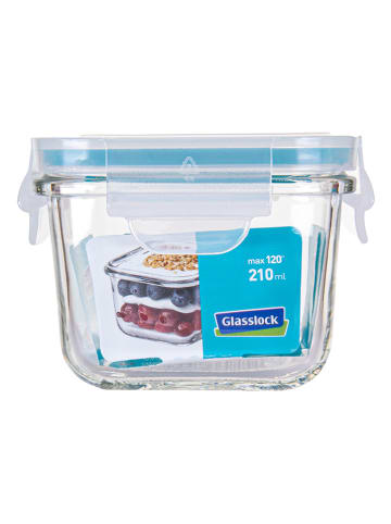 Glasslock Magnetrondoos lichtblauw - 210 ml