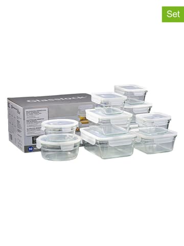 Glasslock 10er-Set: Frischhaltedosen ''Fancy''