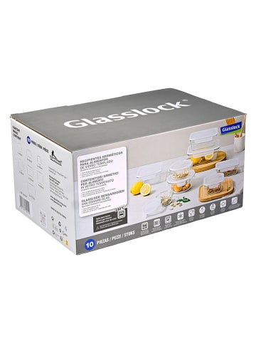 Glasslock 10er-Set: Frischhaltedosen ''Fancy''