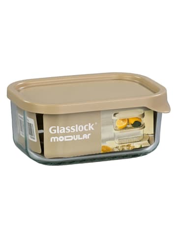 Glasslock Frischhaltedose ''Modular'' in Beige - 750 ml