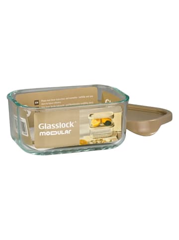 Glasslock Frischhaltedose ''Modular'' in Beige - 750 ml