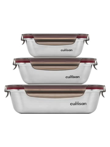 CUITISAN Pojemniki (3 szt.) "Flora"