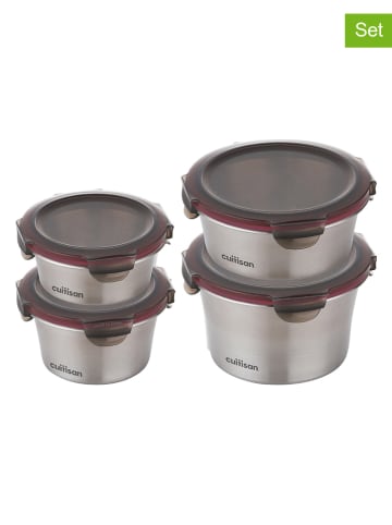 CUITISAN Pojemniki (4 szt.) "Flora"