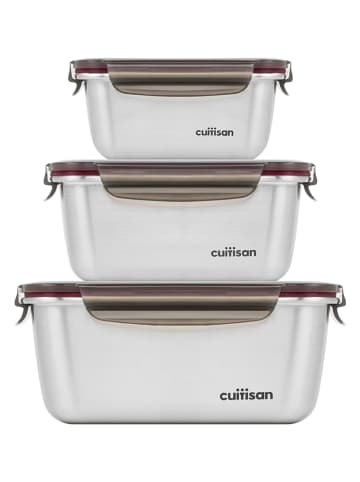 CUITISAN Pojemniki (3 szt.) "Flora"