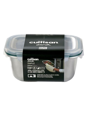 CUITISAN Roestvrijstalen vershouddoos "Simple" - 500 ml