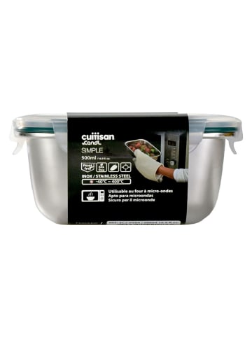CUITISAN Roestvrijstalen vershouddoos "Simple" - 500 ml