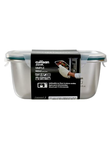CUITISAN Edelstahl-Frischhaltedose ''Simple'' - 980 ml