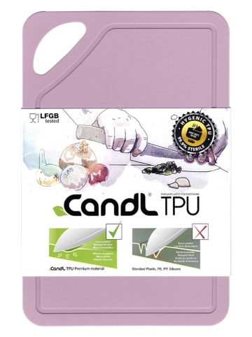 CandL 2-delige snijplankenset lichtroze - (L)26 x (B)17 cm