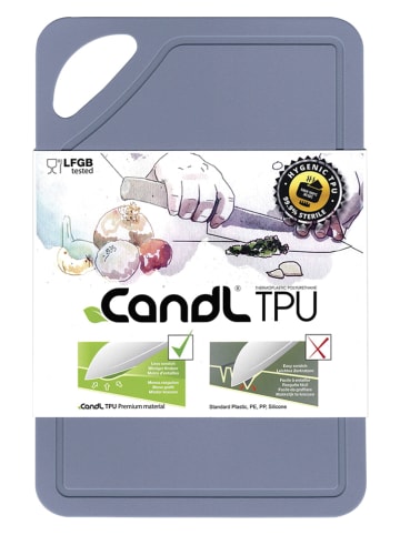 CandL 2er-Set: Schneidebretter in Blau - (L)26 x (B)17 cm