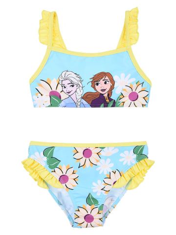FROZEN Bikini "Kraina Lodu" w kolorze błękitnym