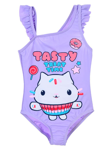 Gabby's Dollhouse Badeanzug "Gabby's Dollhouse" in Lila