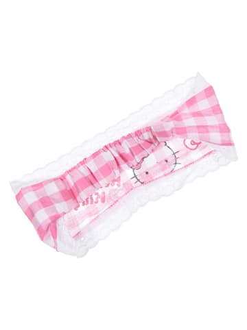 Hello Kitty Hoofdband "Hello Kitty" wit/lichtroze
