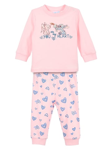 Lilo & Stitch Pyjama "Lilo & Stitch" lichtroze