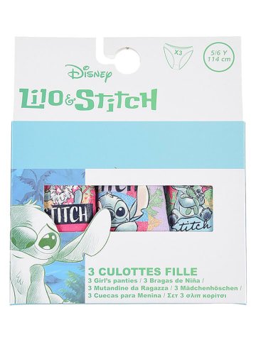 Lilo & Stitch 3er-Set: Slips "Lilo & Stitch" in Bunt