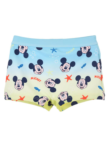 Disney Mickey Mouse Zwembroek "Mickey" lichtblauw/groen
