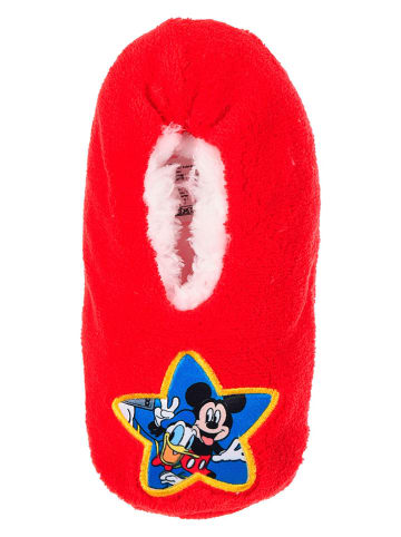 Disney Mickey Mouse Kapcie "Myszka Miki" w kolorze czerwonym