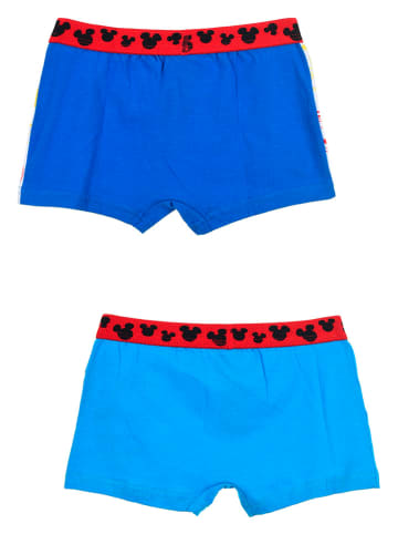 Disney Mickey Mouse 2er-Set: Boxershorts "Mickey" in Blau
