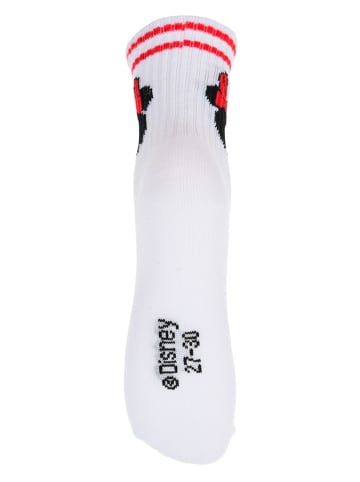 Disney Minnie Mouse 2er-Set: Socken "Minnie" in Weiß