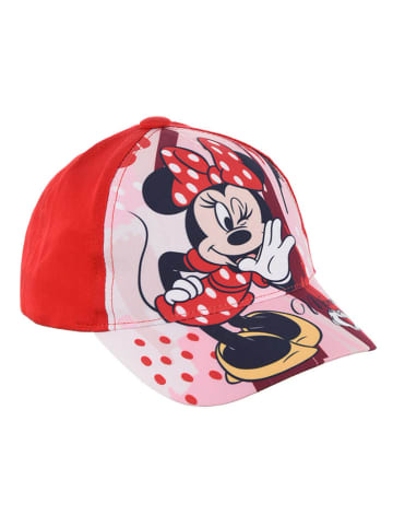 Disney Minnie Mouse Cap "Minnie" in Rot/ Pink