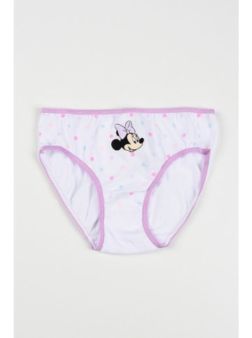 Disney Minnie Mouse 3er-Set: Slips "Minnie" in Rosa/ Weiß/ Lila
