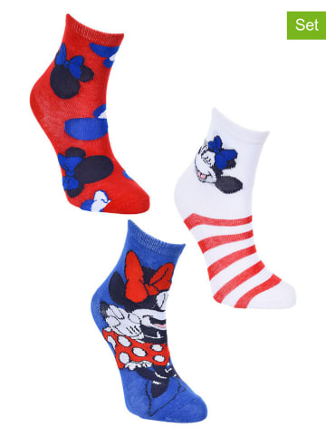 Disney Minnie Mouse 3-delige set: sokken "Minnie" meerkleurig